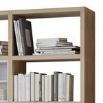 Open kast Concept III Eikenhouten look/wit