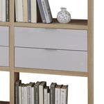 Open kast Concept XI Eikenhouten look/hoogglans wit