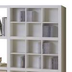 Open kast Concept XII Hoogglans wit/eikenhouten look