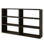 Libreria Empire Effetto quercia nero marrone - 185 x 112 cm