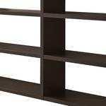 Libreria Empire Effetto quercia nero marrone - 241 x 221 cm