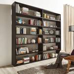 Libreria Empire Effetto quercia nero marrone - 241 x 221 cm