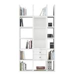 Etagère Emporior III Blanc - Blanc brillant / Blanc - Sans éclairage