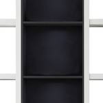 Etagère Emporior III Blanc / Noir - Blanc / Noir - Sans éclairage