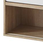 Kast Lineas II Eikenhouten look/wit