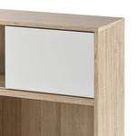 Kast Lineas III Eikenhouten look/wit