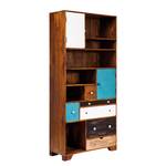 Kast Malibu Meerkleurig - Massief hout - Hout - 90 x 191 x 35 cm