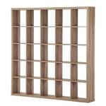 Etagère Shelfy Chêne clair - 25 compartiments