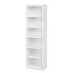 Etagère soft Plus I Blanc crème - Compartiments : 6 - Hauteur : 194 cm