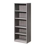 Open kast Soft Plus I zilver eikenhoutimitatie - vakken: 5 - 148cm