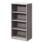 Open kast Soft Plus I zilver eikenhoutimitatie - vakken: 4 - 110cm