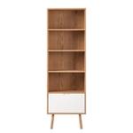 Open kast Verwood Bruin - Wit - Plaatmateriaal - 62 x 168 x 32 cm