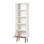 Open kast Verwood Bruin - Wit - Plaatmateriaal - 62 x 168 x 32 cm