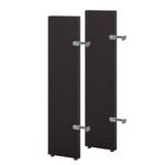 Kastwanden Cody (98cm hoog) 2-delige set - Antraciet