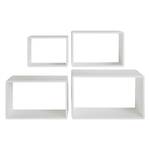 Scaffale cubo Oss (set da 4) Bianco