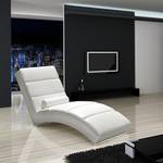 Relaxfauteuil Alicante wit kunstleer