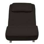 Fauteuil de relaxation Long Island Tissu Tissu Zahira : Marron