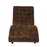 Relaxfauteuil Snake microvezel bruin