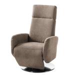 Fauteuil de relaxation Biar Tissu structuré - Beige chaud