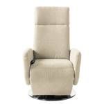 Fauteuil de relaxation Biar Tissu structuré - Beige clair