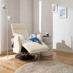 Fauteuil de relaxation Biar Tissu structuré - Beige clair