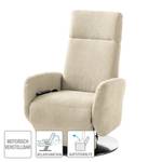 Fauteuil de relaxation Biar Tissu structuré - Beige clair