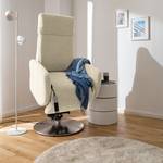 Fauteuil de relaxation Biar Tissu structuré - Beige clair