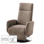 Fauteuil de relaxation Biar Tissu structuré - Beige chaud