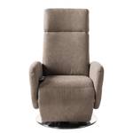 Fauteuil de relaxation Biar Tissu structuré - Beige chaud