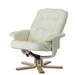 Poltrona relax Canillo I (con sgabello) Similpelle beige