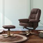 Relaxfauteuil Canillo II (met hocker) microvezel