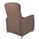 Tv-fauteuil Juist microvezel - bruin - Geen functie