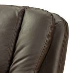 Fauteuil de relaxation Parap Imitation cuir - Marron