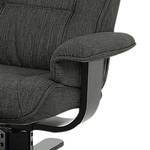 Fauteuil de relaxation Wenzo Tissu - Anthracite