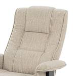 Fauteuil de relaxation Wenzo Tissu - Sable