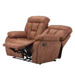 Relaxsofa Hankey (2-Sitzer) Microfaser - Hellbraun