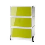 Caisson à roulettes easyBox I Blanc / Vert