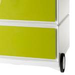 Caisson à roulettes easyBox I Blanc / Vert