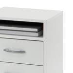 Cassettiera d'ufficio con ruote Finch Bianco