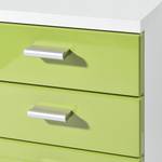 Rollende kast Colour Groen/wit