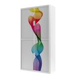 Armoire easyOffice Abstrait II Multicolore - Hauteur : 204 cm