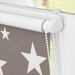 Store Priboi II Tissu - Taupe / Blanc - 45 x 180 cm