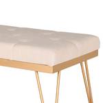 Sitzbank Hemme Leinen - Gold / Beige