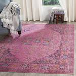 Teppich Alvita Mischgewebe - Pink - 90 x 150 cm