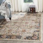 Teppich Melita Mischgewebe - Beige / Dunkelblau - 160 x 230 cm