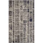 Tapijt Effi kunstvezels - Zandkleurig/grijs - 90 x 150 cm
