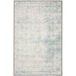 Tapijt Amala kunstvezels - zandkleurig/turquoise - 200 x 300 cm