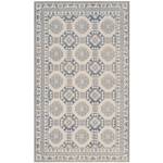 Tapis Persis Tissu mélangé - Beige / Bleu foncé - 90 x 150 cm