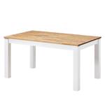 Table Driva Bouleau massif - Blanc / Bouleau - 180 x 95 cm