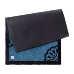 Sauberlaufmatte Lace Farbe Blau - 67x110cm